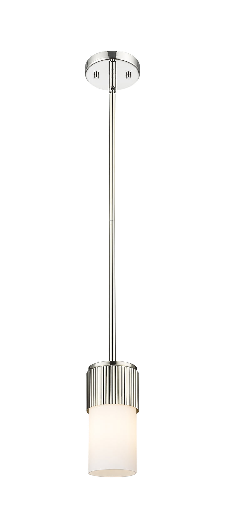 Innovations Lighting Bolivar 7" Pendant Pendants Innovations Lighting Polished Nickel White ; Glass Type: Frosted 