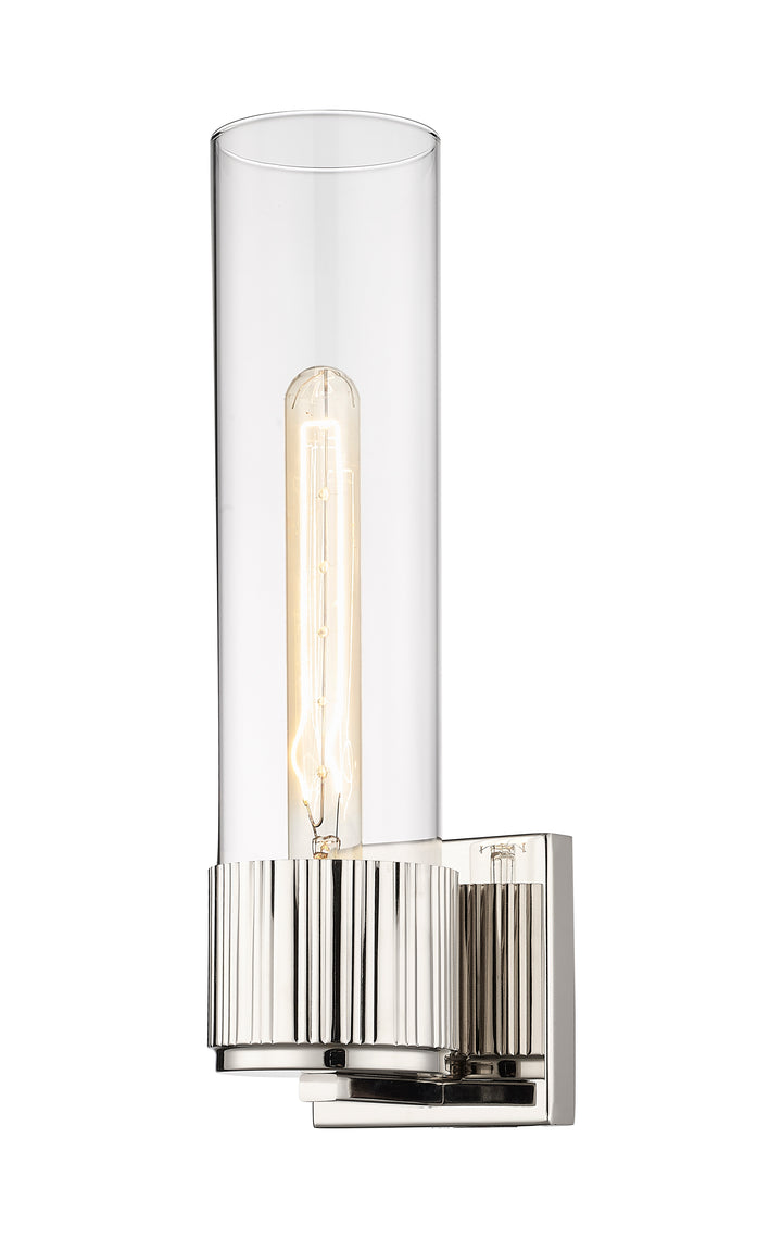 Innovations Lighting Bolivar 12" Sconce Wall Sconces Innovations Lighting Polished Nickel Clear ; Glass Type: Clear 