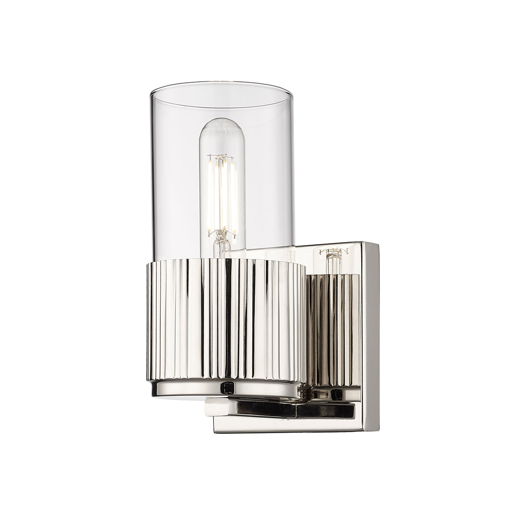 Innovations Lighting Bolivar 7" Sconce Wall Sconces Innovations Lighting Polished Nickel Clear ; Glass Type: Clear 