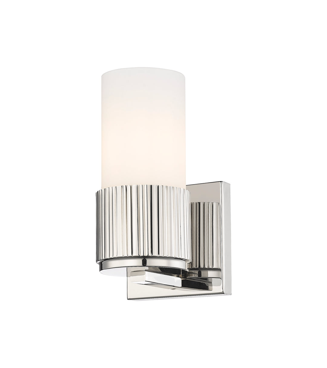 Innovations Lighting Bolivar 7" Sconce Wall Sconces Innovations Lighting Polished Nickel White ; Glass Type: Frosted 