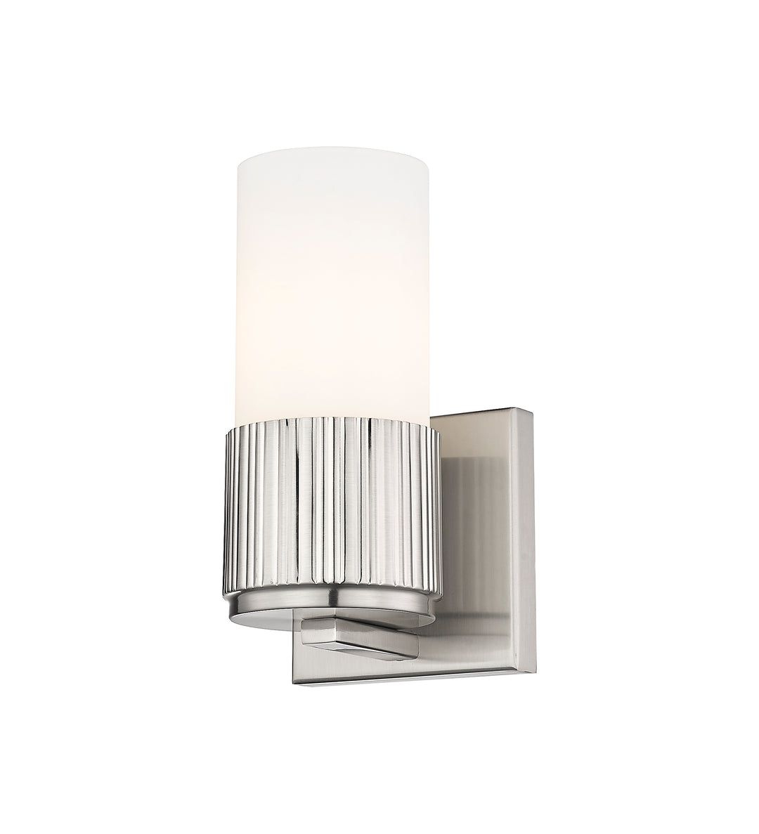 Innovations Lighting Bolivar 7" Sconce Wall Sconces Innovations Lighting Satin Nickel White ; Glass Type: Frosted 