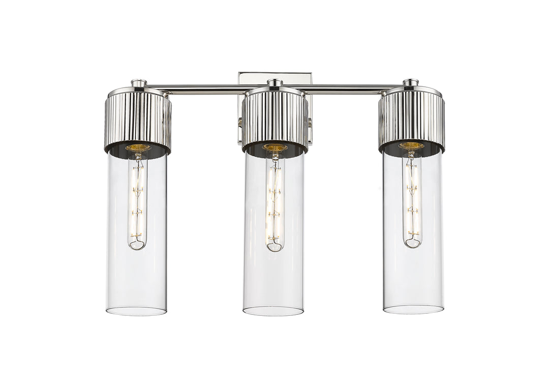 Innovations Lighting Bolivar 12" Bath Vanity Light - Polished Nickel Vanity Lights Innovations Lighting   