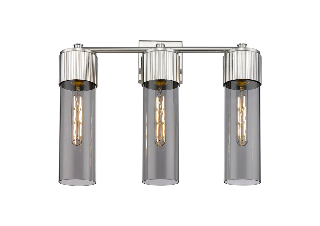 Innovations Lighting Bolivar 12" Bath Vanity Light - Satin Nickel Vanity Lights Innovations Lighting   