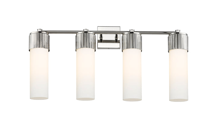 Innovations Lighting Bolivar 12" Bath Vanity Light - Polished Nickel Vanity Lights Innovations Lighting White ; Glass Type: Frosted  