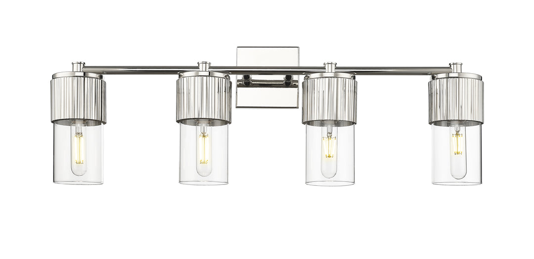 Innovations Lighting Bolivar 7" Bath Vanity Light - Polished Nickel Vanity Lights Innovations Lighting Clear ; Glass Type: Clear  