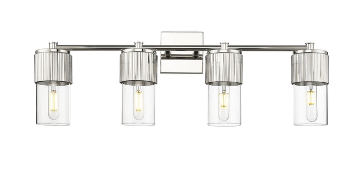 Innovations Lighting Bolivar 7" Bath Vanity Light - Polished Nickel Vanity Lights Innovations Lighting Clear ; Glass Type: Clear  