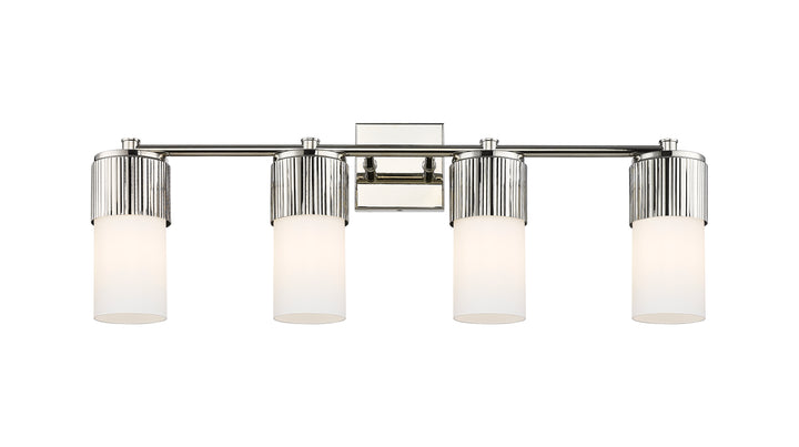 Innovations Lighting Bolivar 7" Bath Vanity Light - Polished Nickel Vanity Lights Innovations Lighting White ; Glass Type: Frosted  