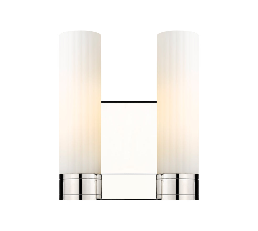 Innovations Lighting Empire 11" Bath Vanity Light - Polished Nickel Vanity Lights Innovations Lighting White ; Glass Type: Frosted  