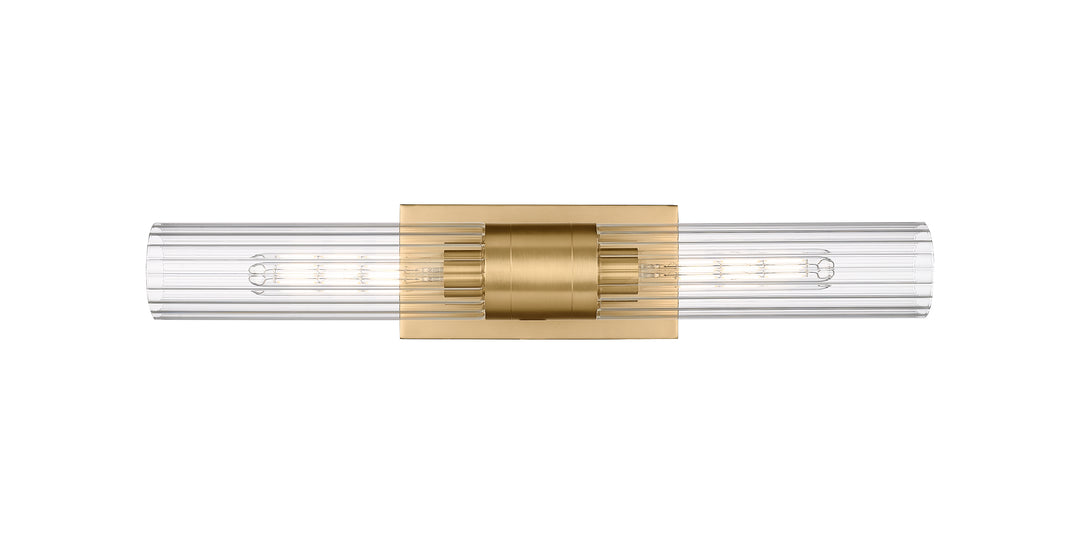 Innovations Lighting Empire 11" Bath Vanity Light - Brushed Brass Vanity Lights Innovations Lighting Clear ; Glass Type: Clear  