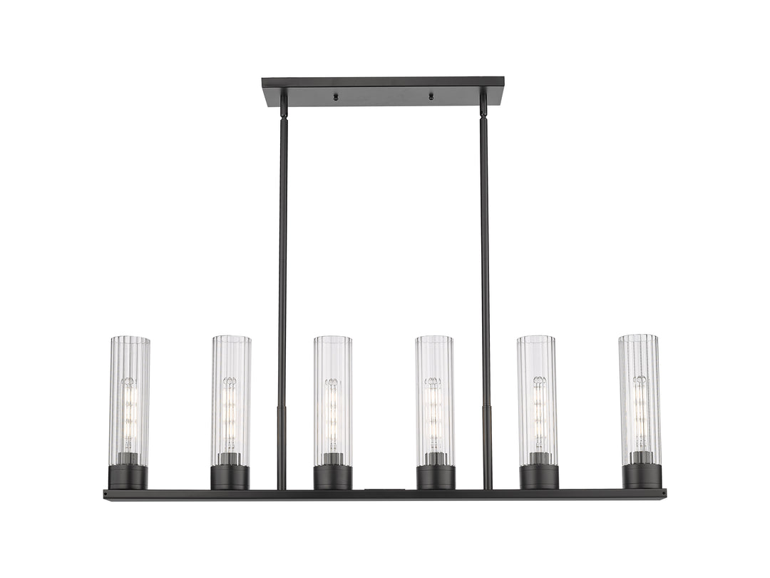 Innovations Lighting Empire 11" Linear Pendant - Matte Black