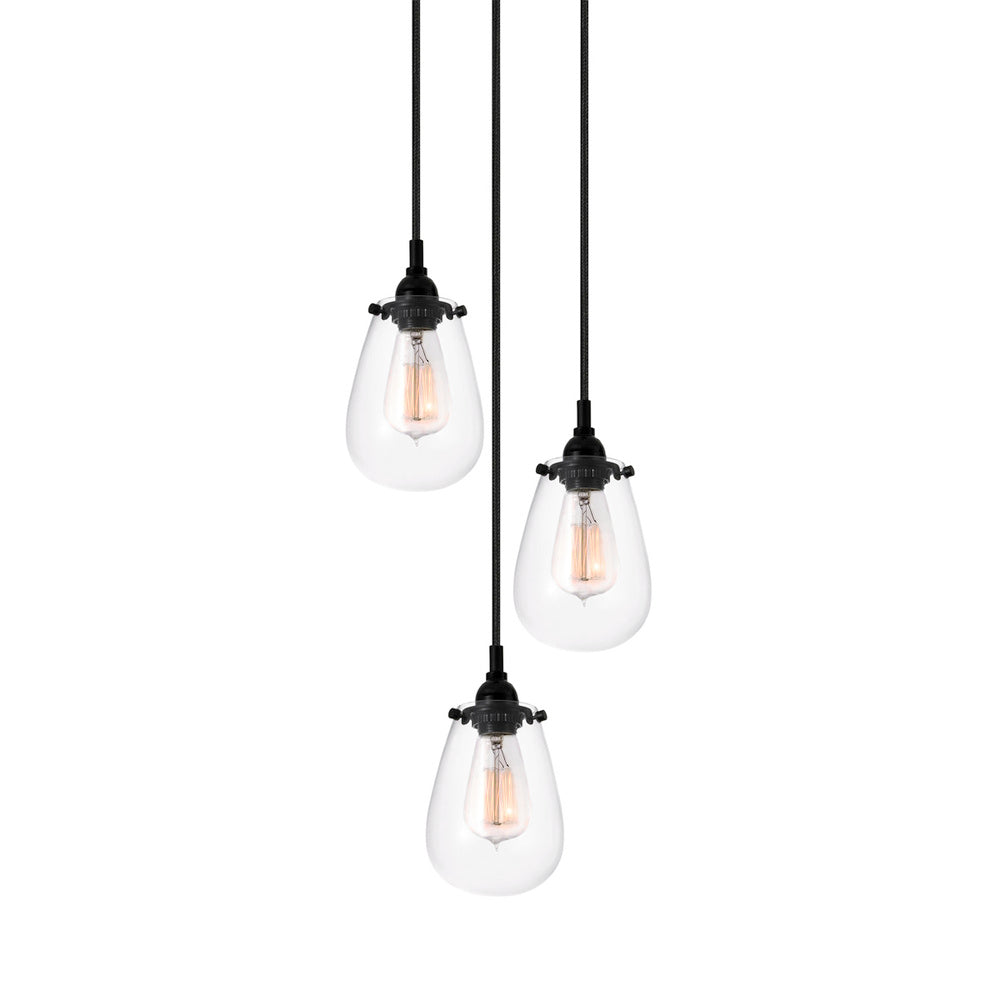 Sonneman Chelsea 3-Light Pendant Pendants Sonneman   