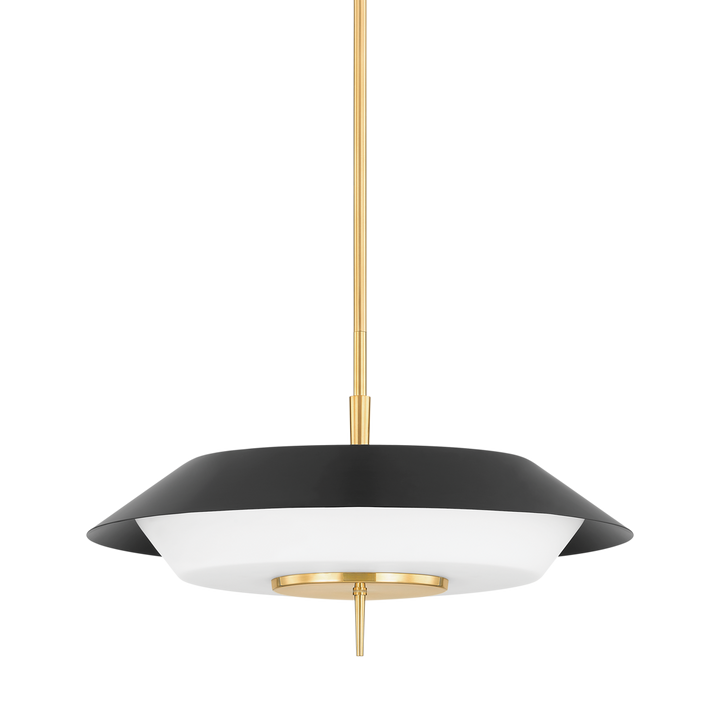 Hudson Valley Lighting Westport Pendant Pendants Hudson Valley Lighting Aged Brass/soft Black  