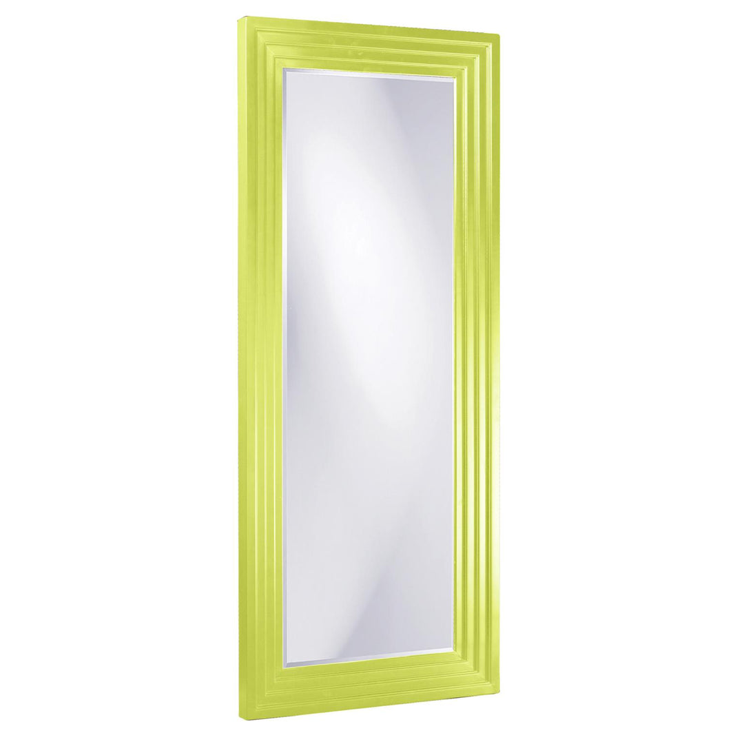 Howard Elliott Collection Delano Mirror - Glossy Green Mirrors Howard Elliott Collection   