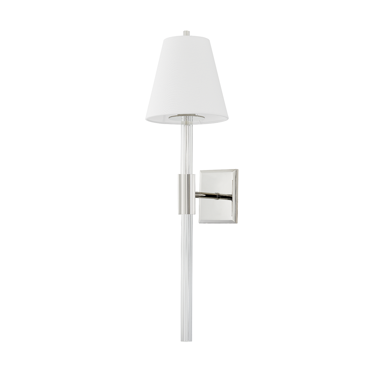 Corbett Lighting Martina Wall Sconce Wall Sconce Corbett POLISHED NICKEL 8x30.25 