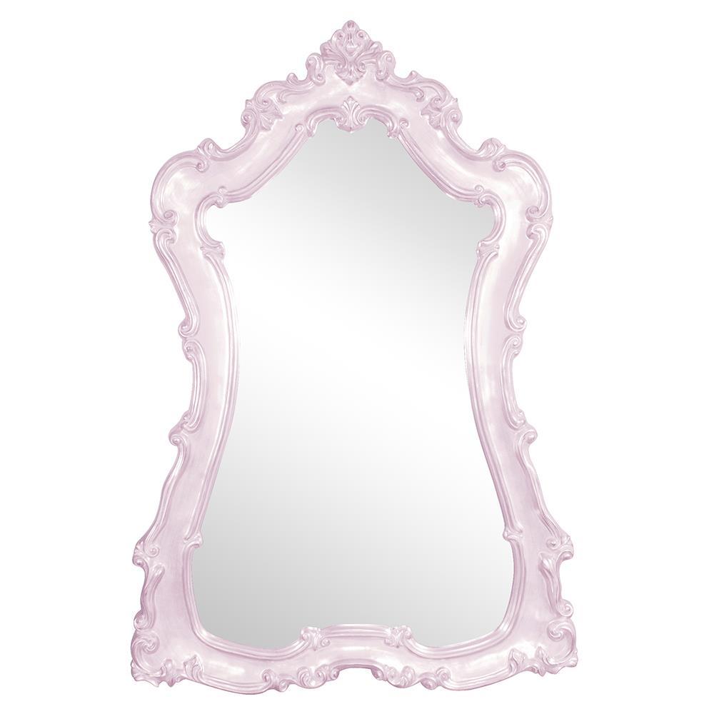 Howard Elliott Collection Lorelei Mirror - Glossy Lilac Mirrors Howard Elliott Collection   