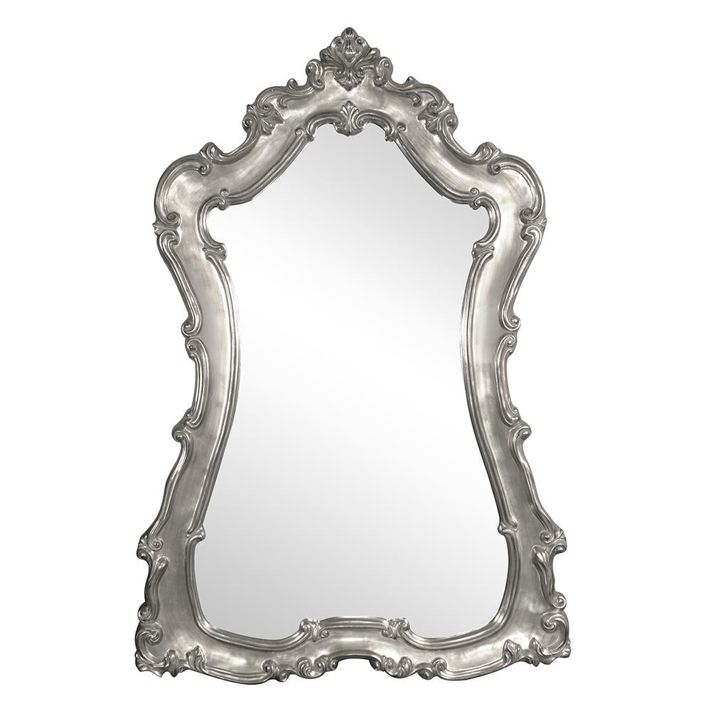 Howard Elliott Collection Lorelei Mirror - Glossy Nickel Mirrors Howard Elliott Collection   