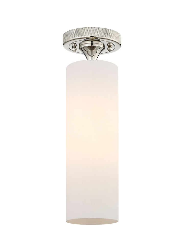 Innovations Lighting Crown Point 12" Flush Mount - Polished Nickel Ceiling Flush Mounts Innovations Lighting   