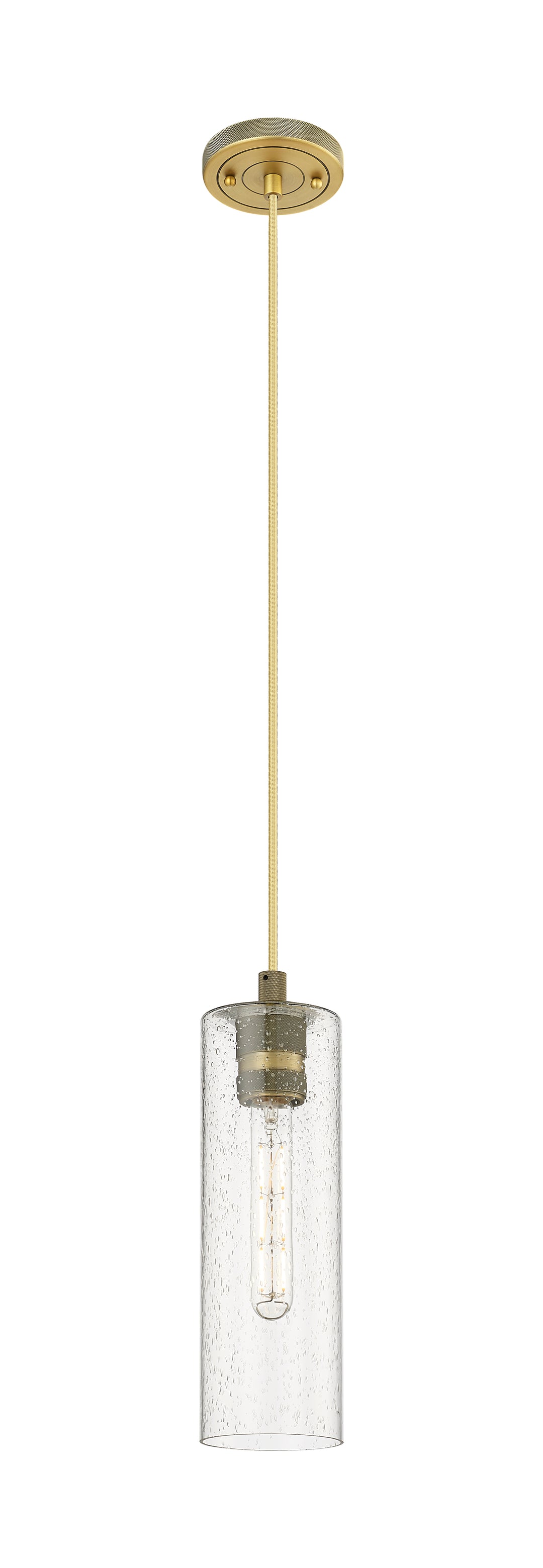 Innovations Lighting Crown Point 12" Pendant - Brushed Brass Pendants Innovations Lighting   