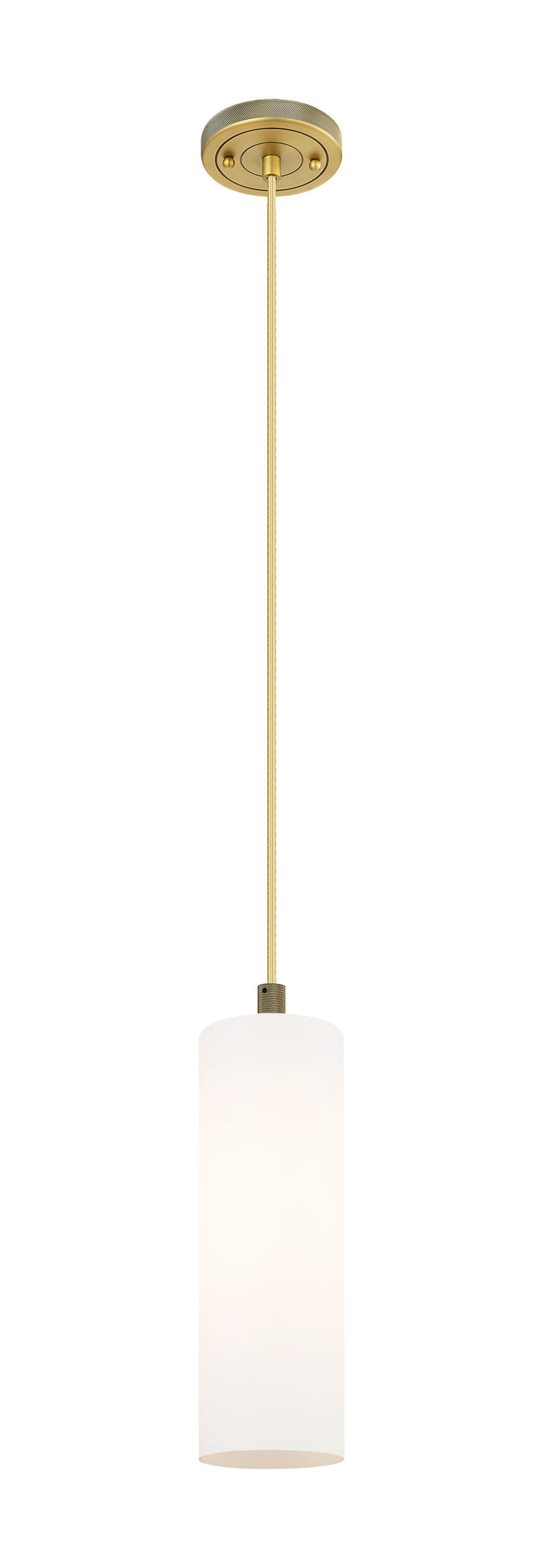 Innovations Lighting Crown Point 12" Pendant - Brushed Brass Pendants Innovations Lighting   