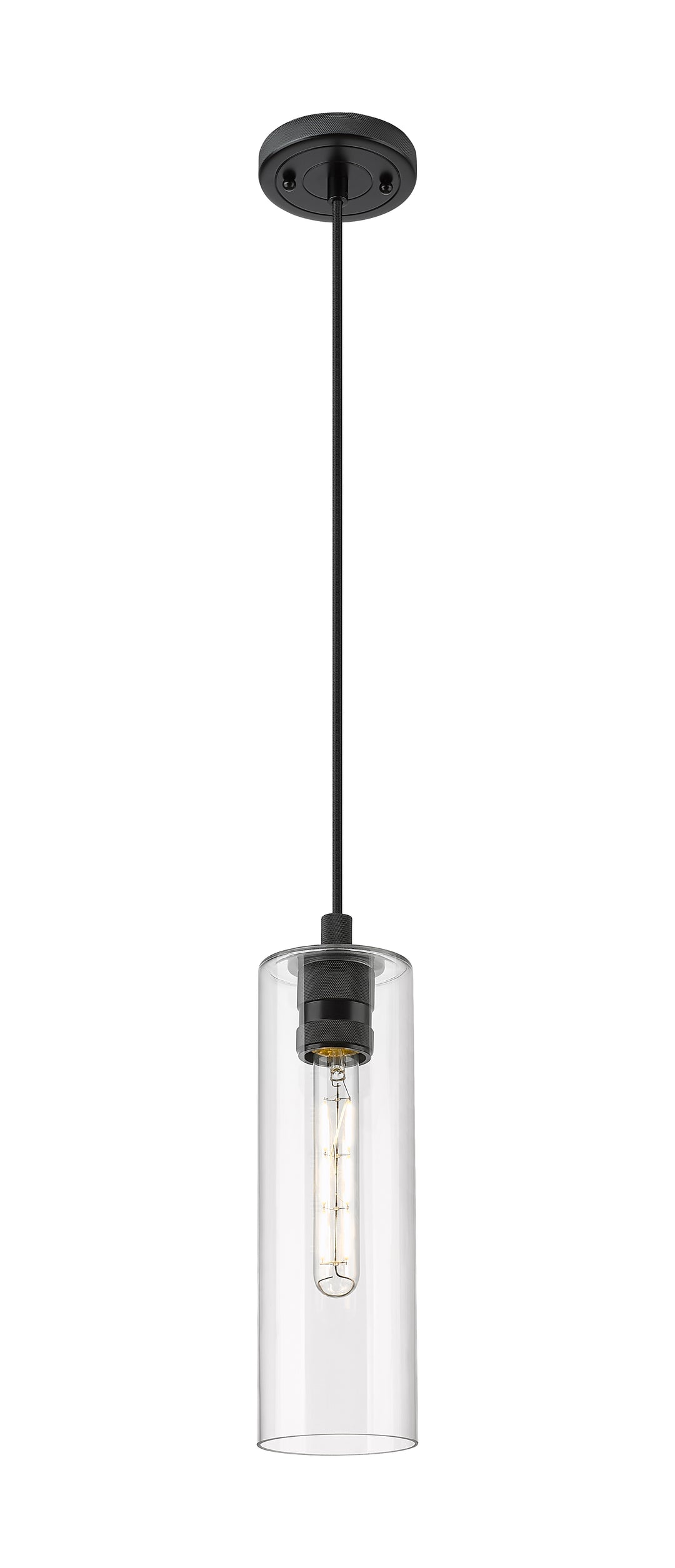 Innovations Lighting Crown Point 12" Pendant - Matte Black Pendants Innovations Lighting   