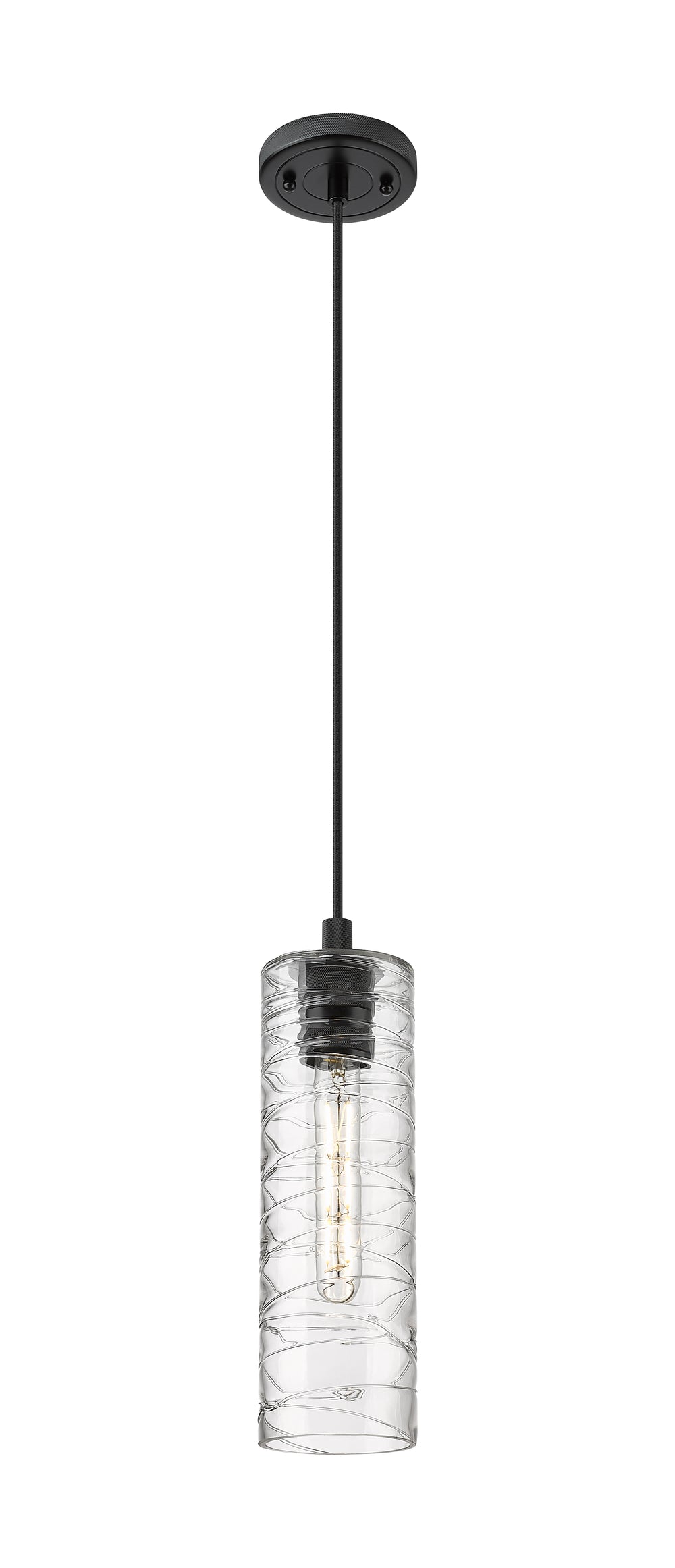 Innovations Lighting Crown Point 12" Pendant - Matte Black