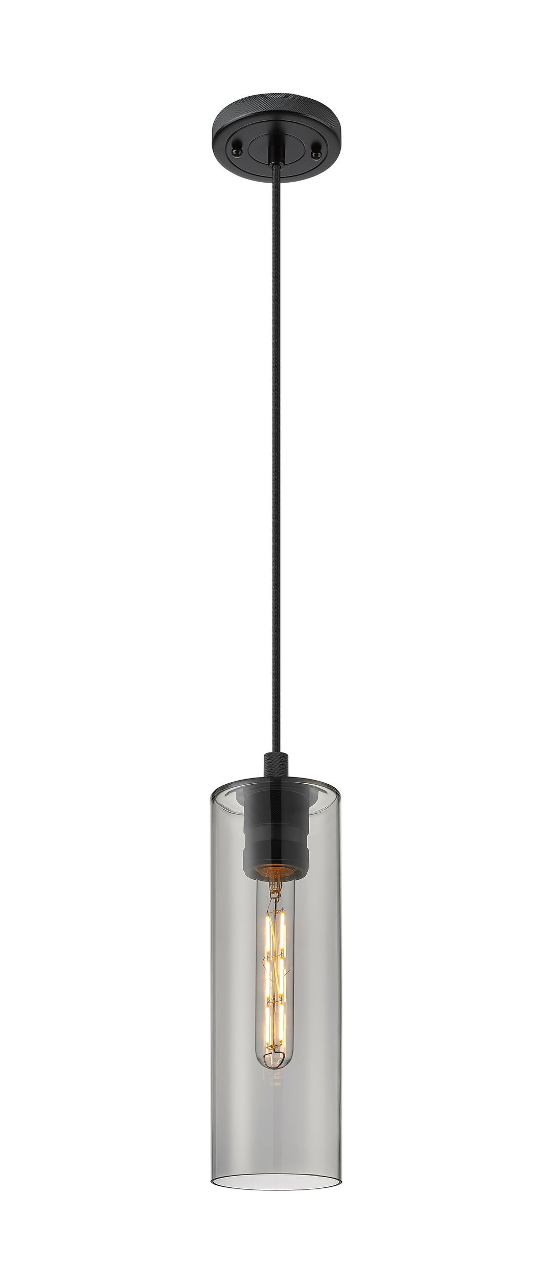 Innovations Lighting Crown Point 12" Pendant - Matte Black Pendants Innovations Lighting   