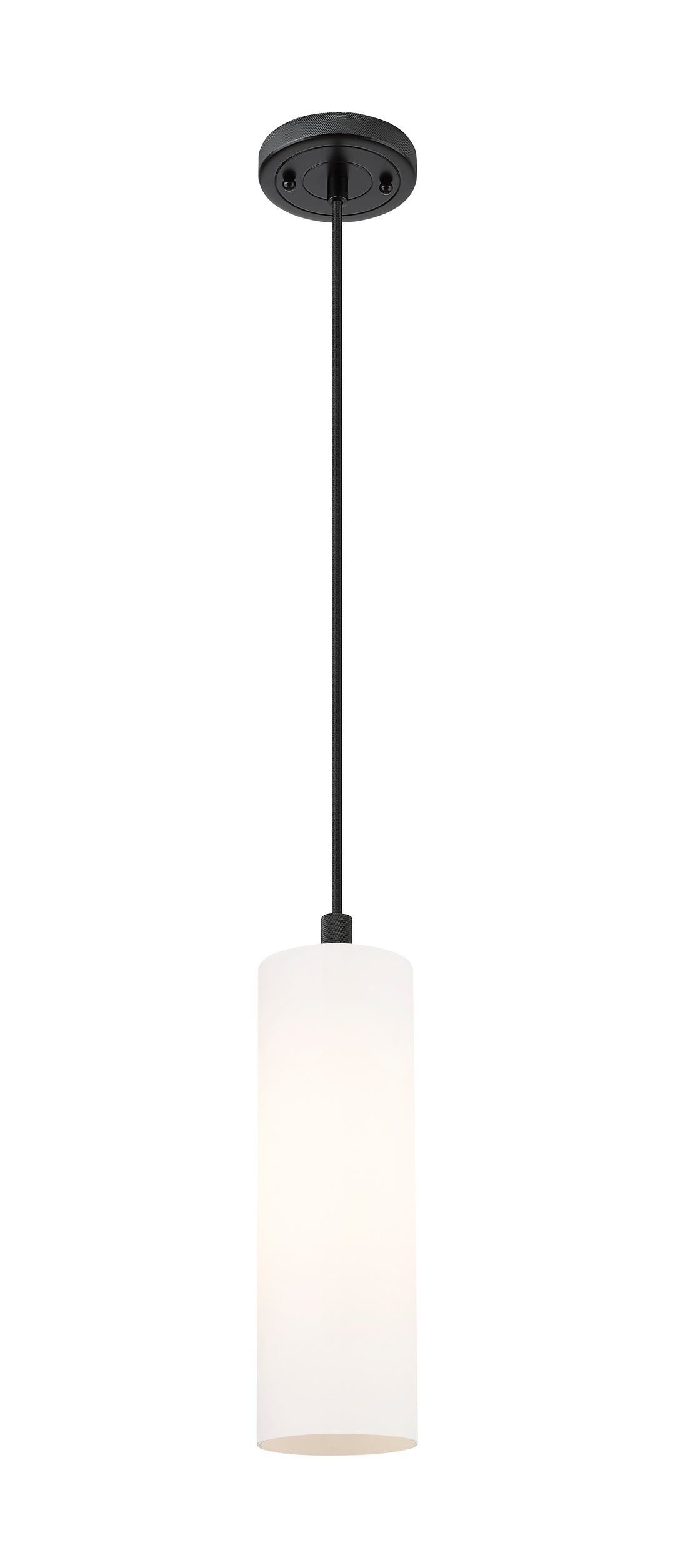 Innovations Lighting Crown Point 12" Pendant - Matte Black Pendants Innovations Lighting   