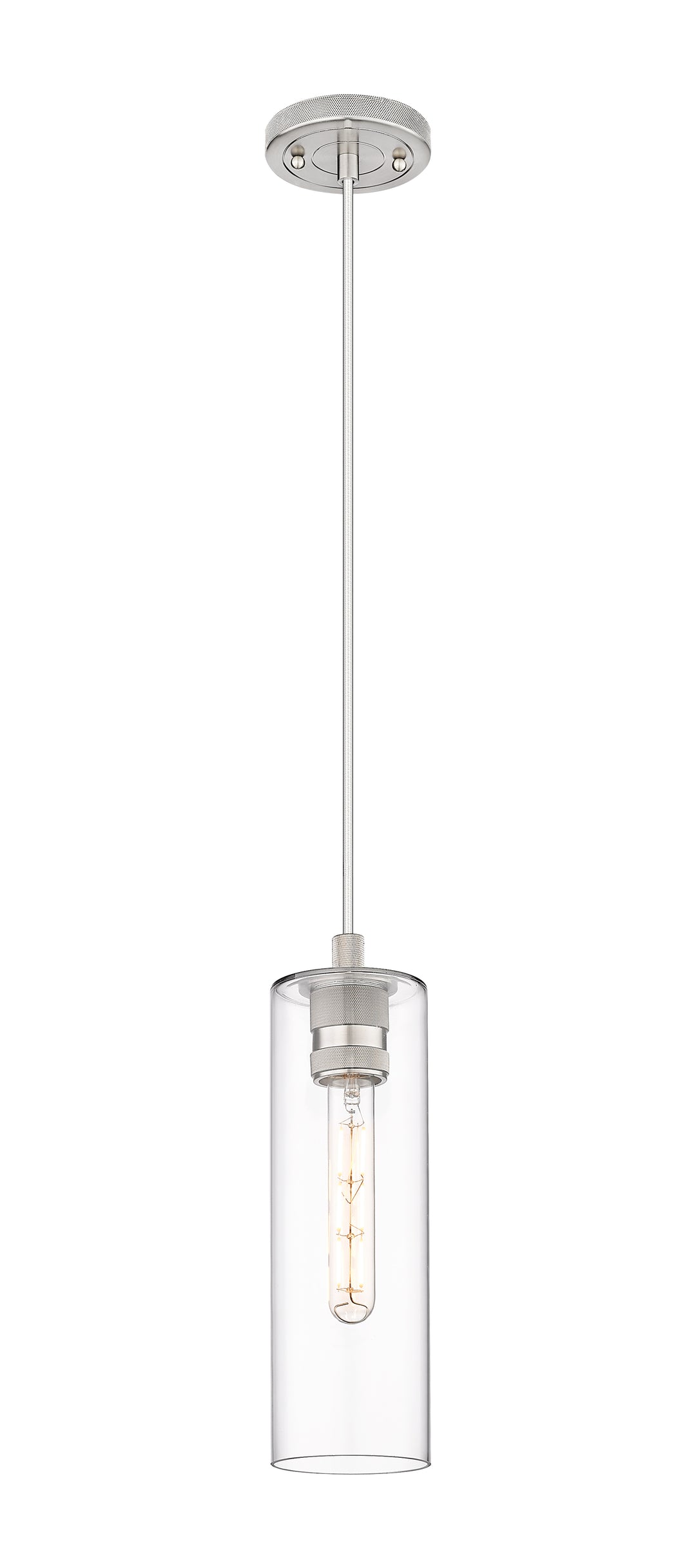 Innovations Lighting Crown Point 12" Pendant - Satin Nickel