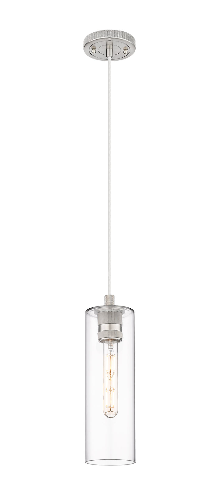 Innovations Lighting Crown Point 12" Pendant - Satin Nickel Pendants Innovations Lighting   