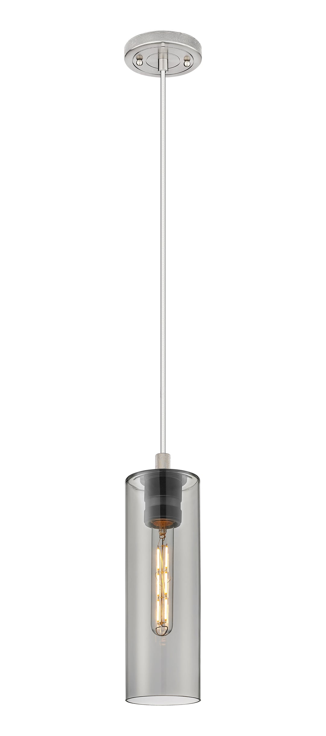 Innovations Lighting Crown Point 12" Pendant - Satin Nickel Pendants Innovations Lighting   