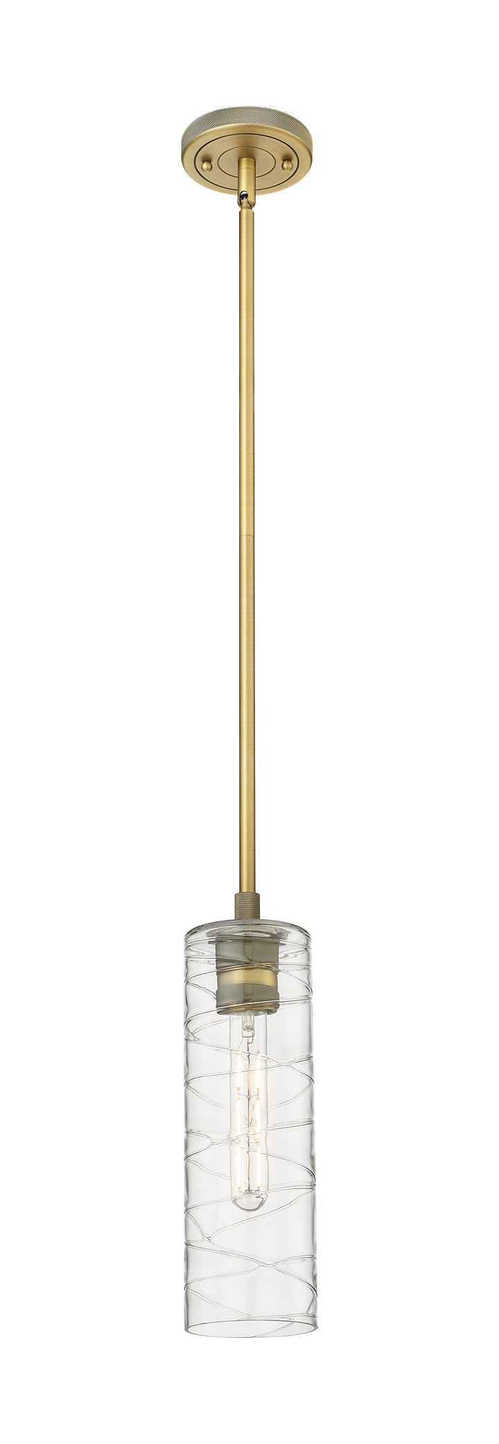 Innovations Lighting Crown Point 12" Pendant - Brushed Brass Pendants Innovations Lighting   