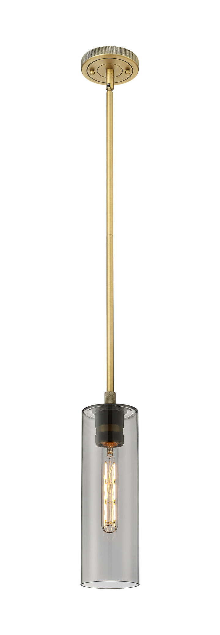 Innovations Lighting Crown Point 12" Pendant - Brushed Brass Pendants Innovations Lighting   