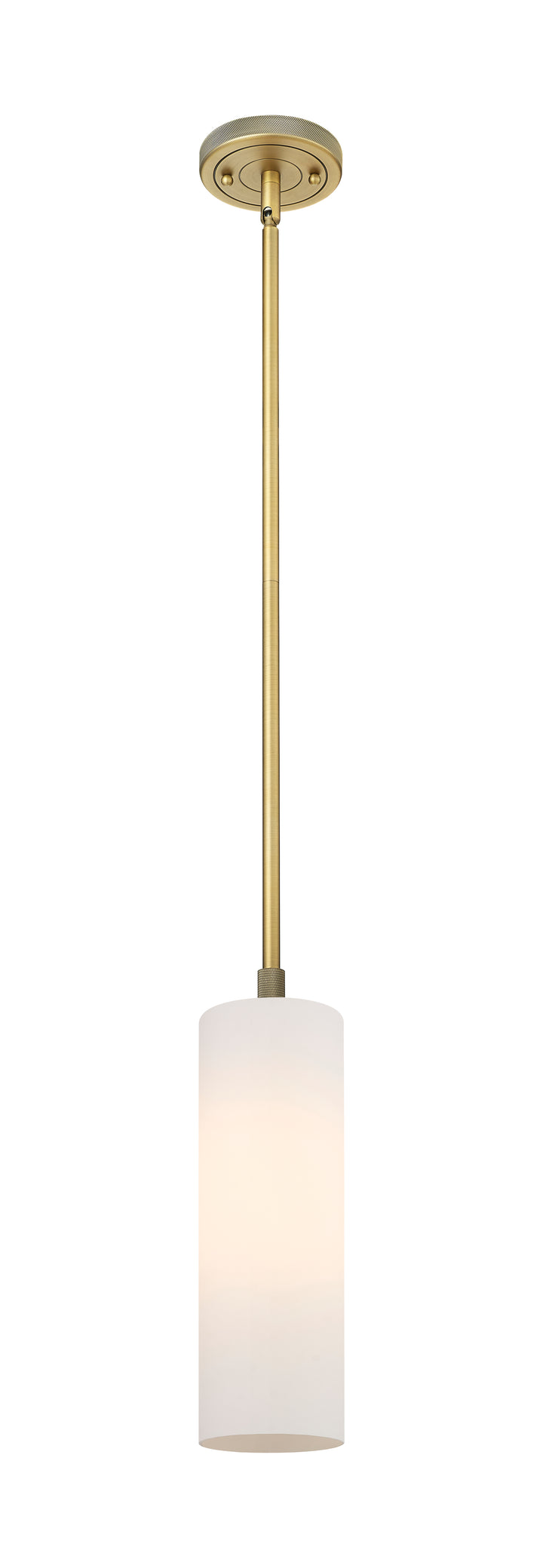 Innovations Lighting Crown Point 12" Pendant - Brushed Brass Pendants Innovations Lighting   