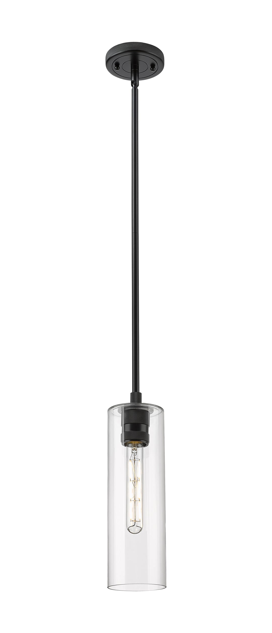 Innovations Lighting Crown Point 12" Pendant - Matte Black Pendants Innovations Lighting   