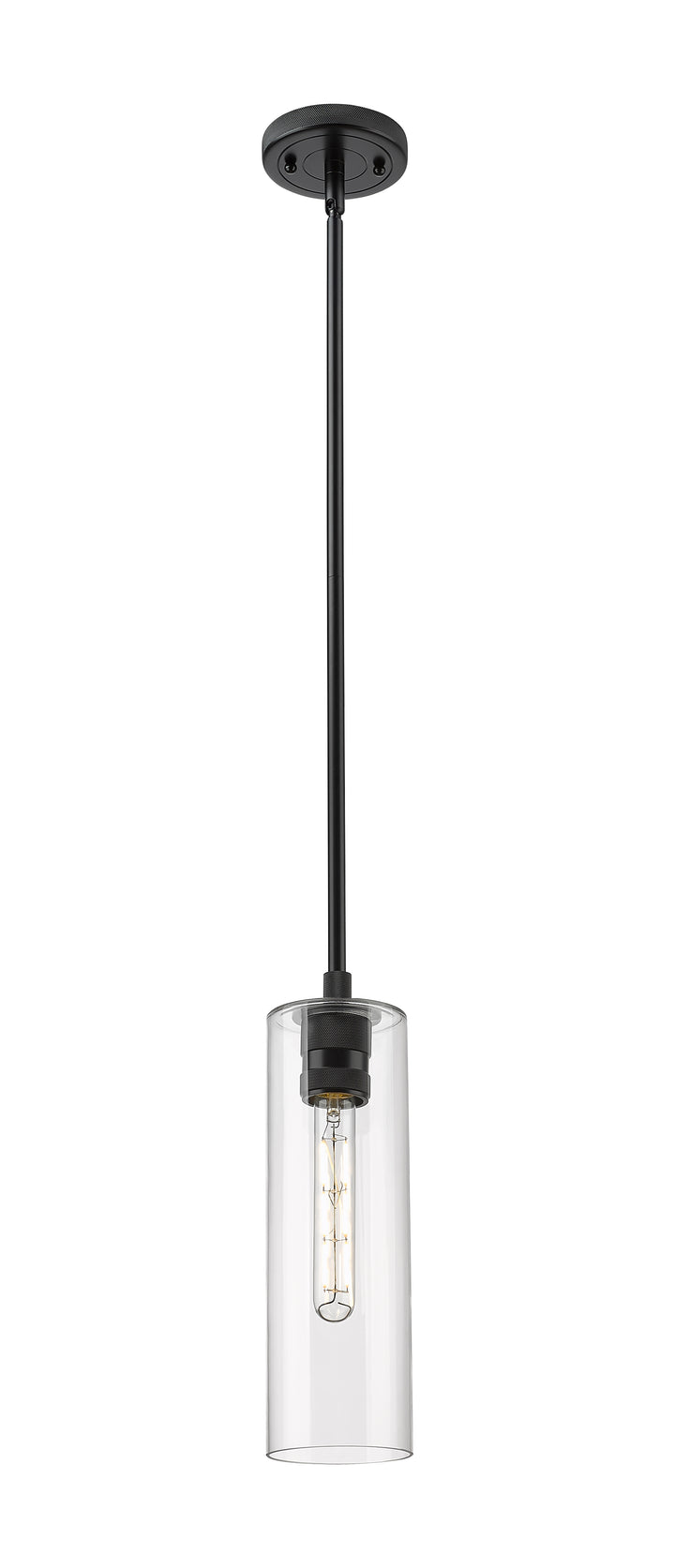 Innovations Lighting Crown Point 12" Pendant - Matte Black Pendants Innovations Lighting   