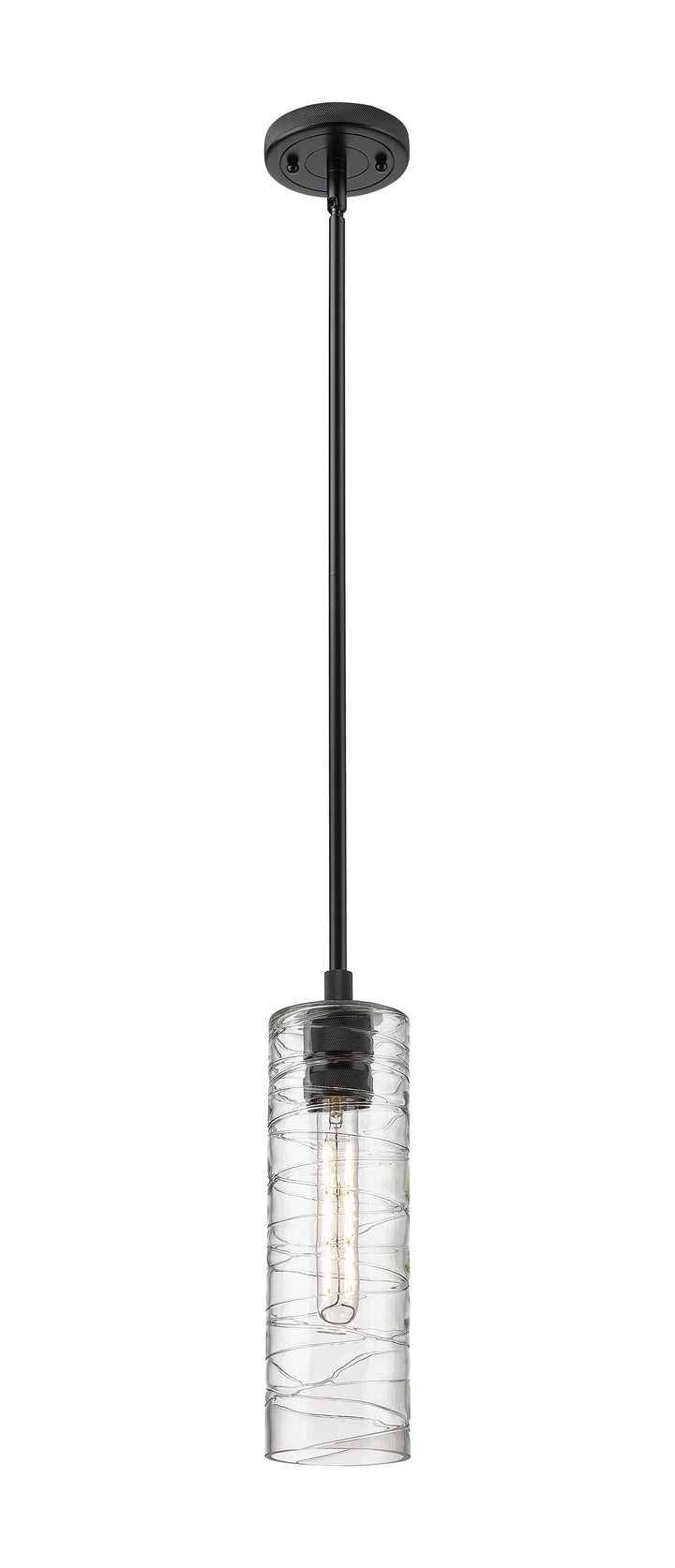 Innovations Lighting Crown Point 12" Pendant - Matte Black Pendants Innovations Lighting   