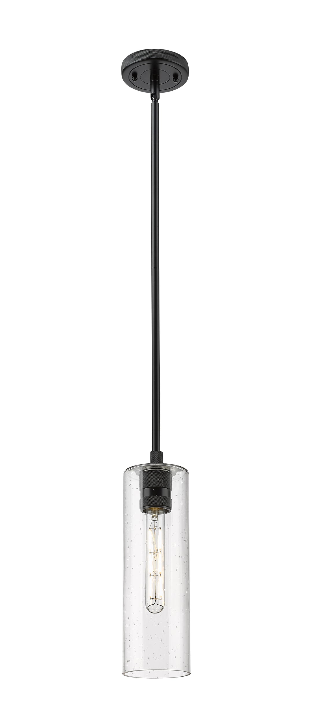 Innovations Lighting Crown Point 12" Pendant - Matte Black Pendants Innovations Lighting   