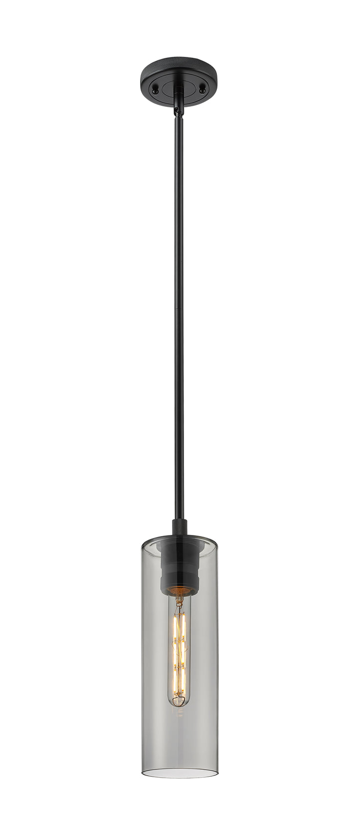 Innovations Lighting Crown Point 12" Pendant - Matte Black Pendants Innovations Lighting   