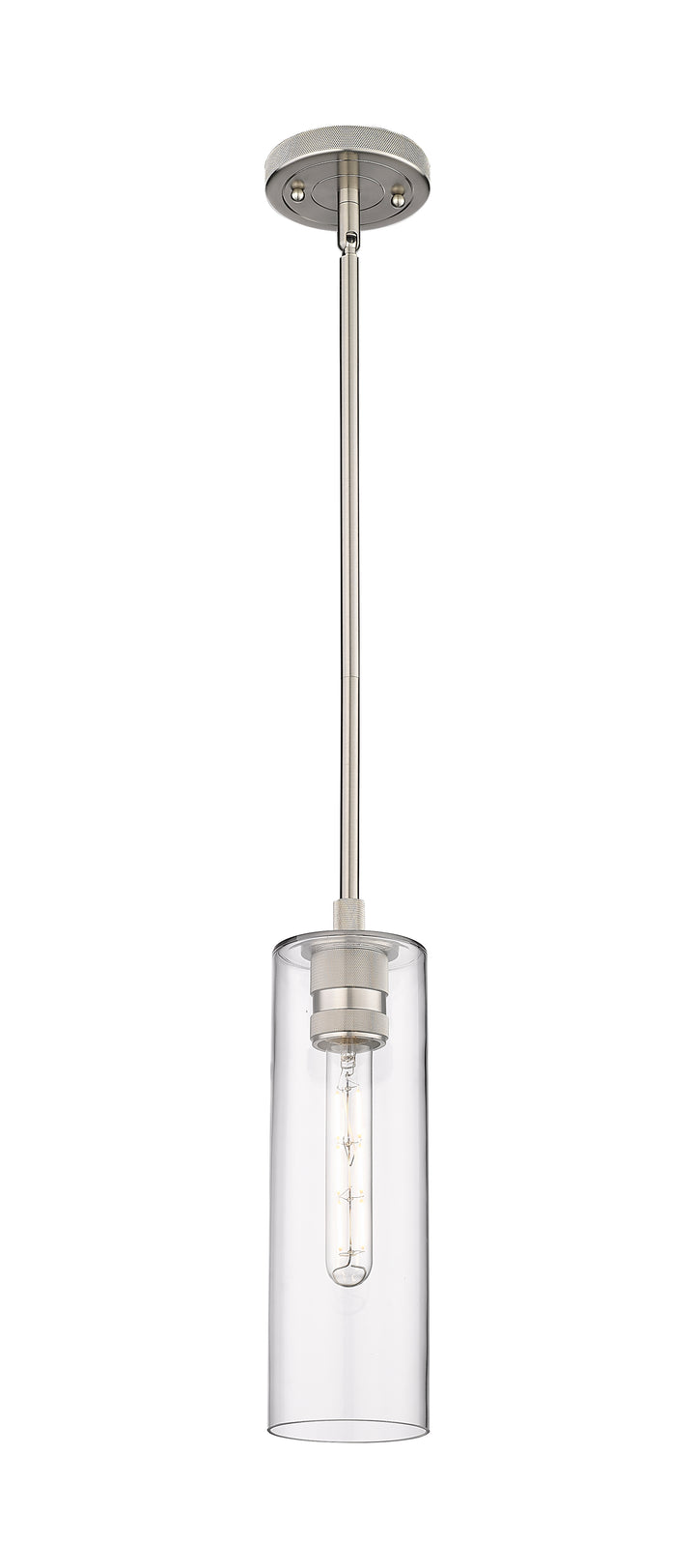 Innovations Lighting Crown Point 12" Pendant - Satin Nickel Pendants Innovations Lighting   