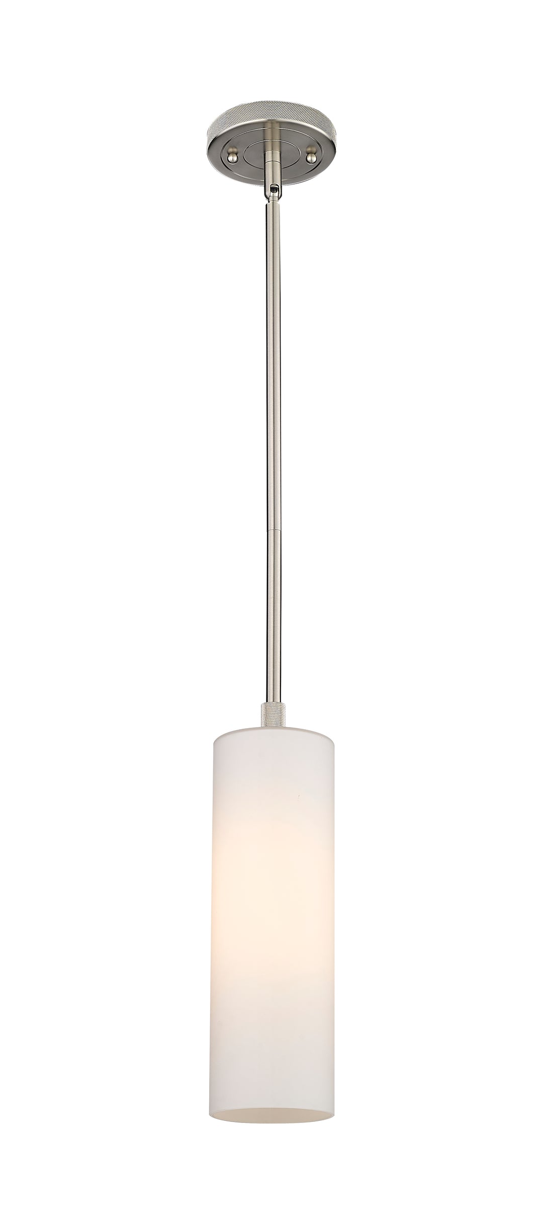 Innovations Lighting Crown Point 12" Pendant - Satin Nickel Pendants Innovations Lighting   