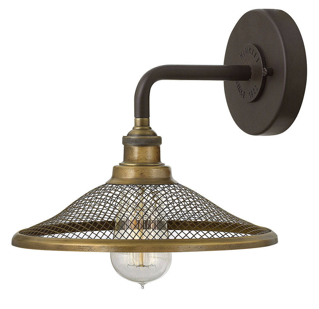 Hinkley Rigby Sconce Sconce Hinkley Buckeye Bronze 10.5x10.0x8.5 