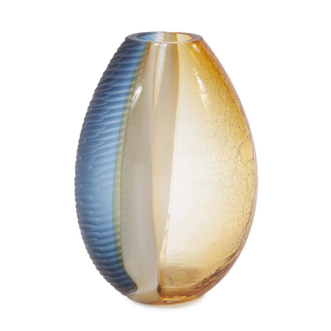 Howard Elliott Collection Mirina Hand Blown Glass Vase, Small