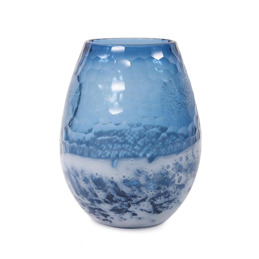 Howard Elliott Collection Blue-Sky Large Bulbous Vase