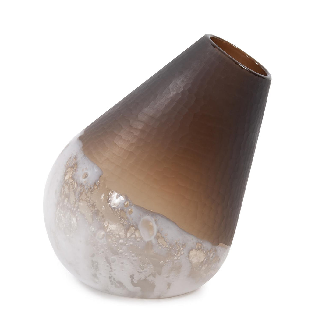 Howard Elliott Collection Slanted Earth Vase Large Vases Howard Elliott Collection   