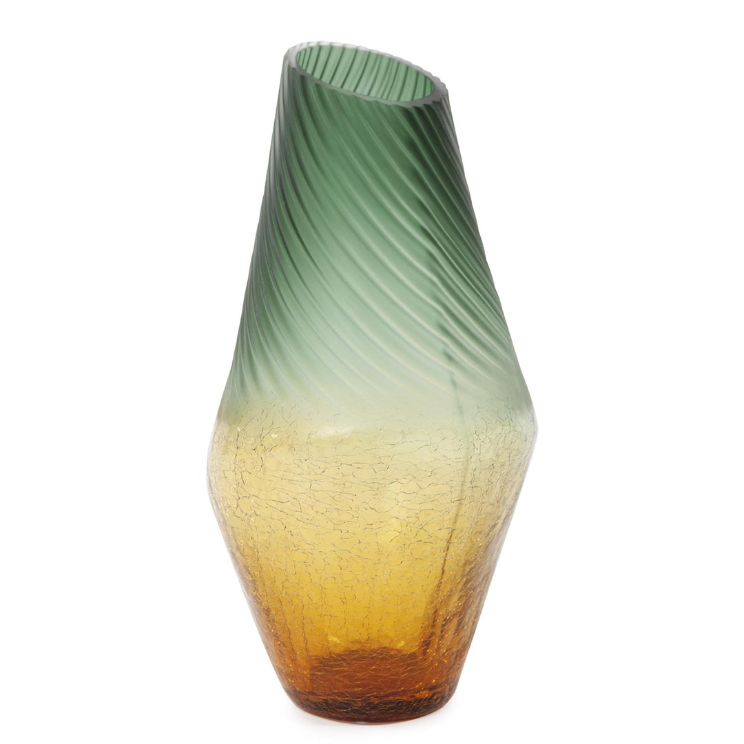 Howard Elliott Collection Golden Murrine Vase Large Vases Howard Elliott Collection   