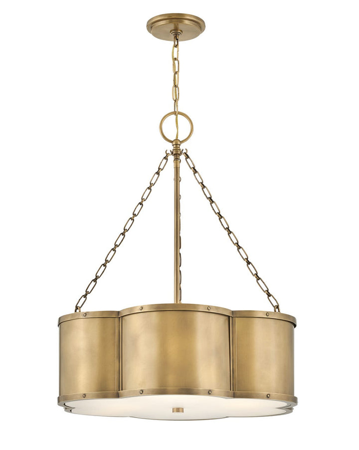 Hinkley Chance Chandelier Chandeliers Hinkley Heritage Brass 22.0x22.0x26.5 