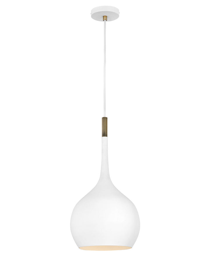 Hinkley Ziggy Pendant Pendants Hinkley Chalk White 12.0x12.0x23.0 