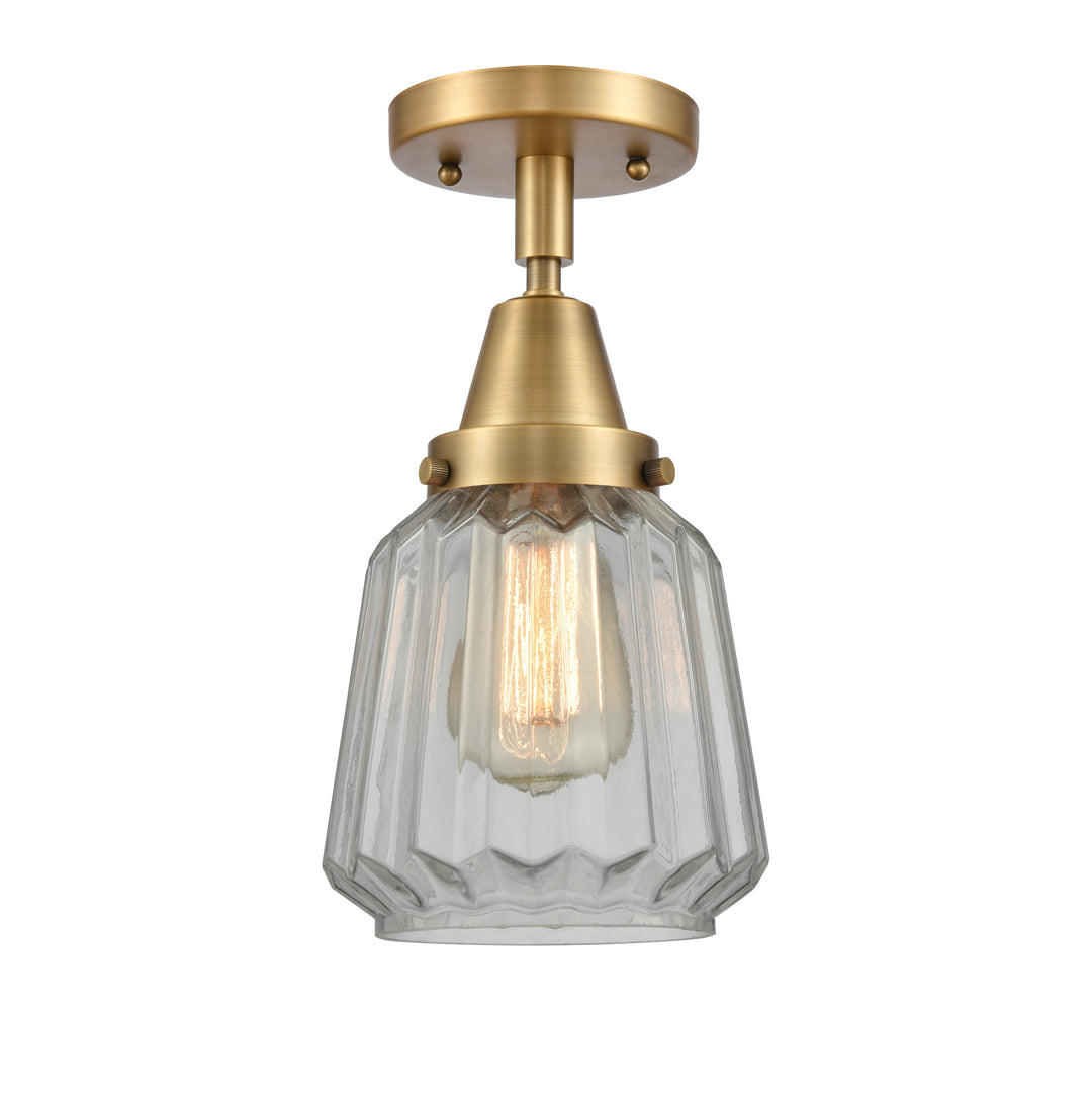 Innovations Lighting Chatham Flush Mount - Brushed Brass Ceiling Flush Mounts Innovations Lighting   