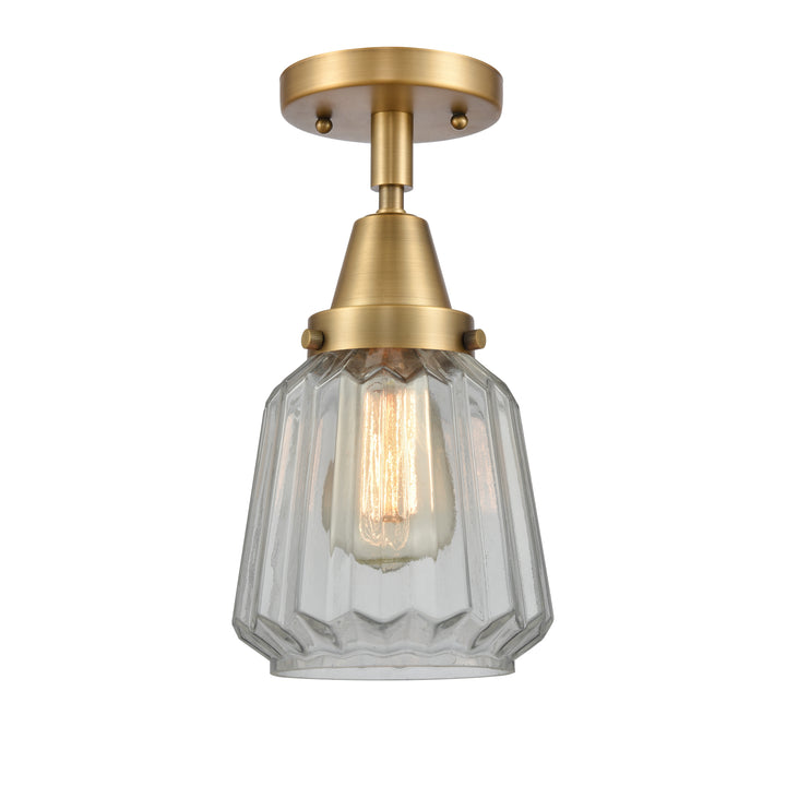 Innovations Lighting Chatham Flush Mount - Brushed Brass Ceiling Flush Mounts Innovations Lighting   