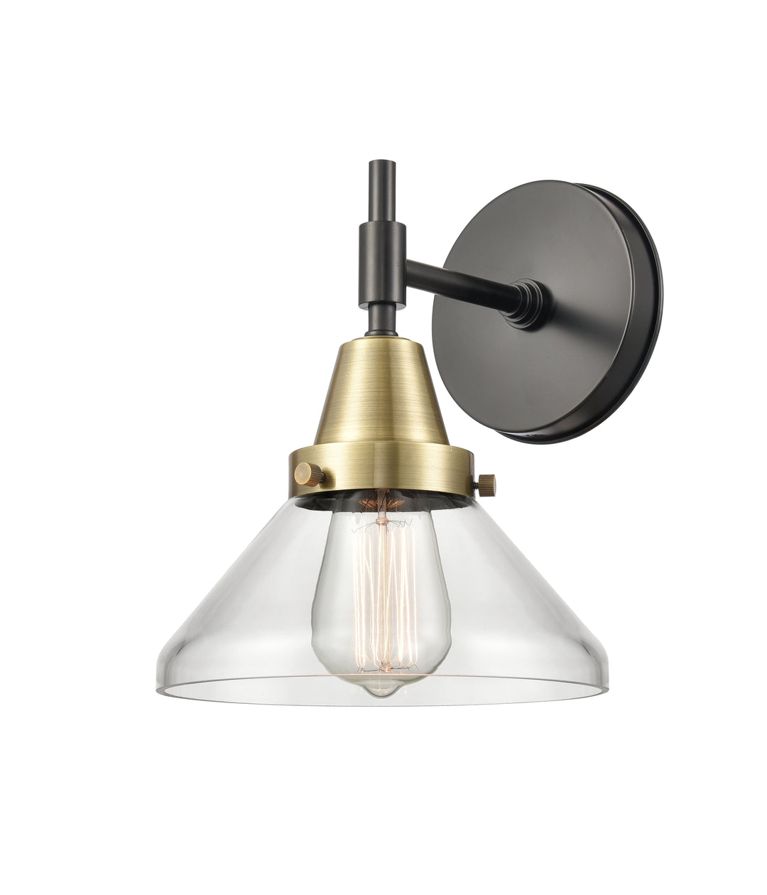 Innovations Lighting Caden Sconce - Black Antique Brass